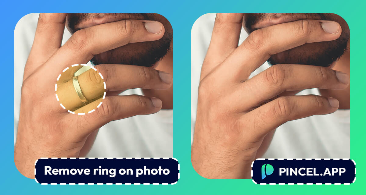 Remove a Ring on Photo with 1 Click