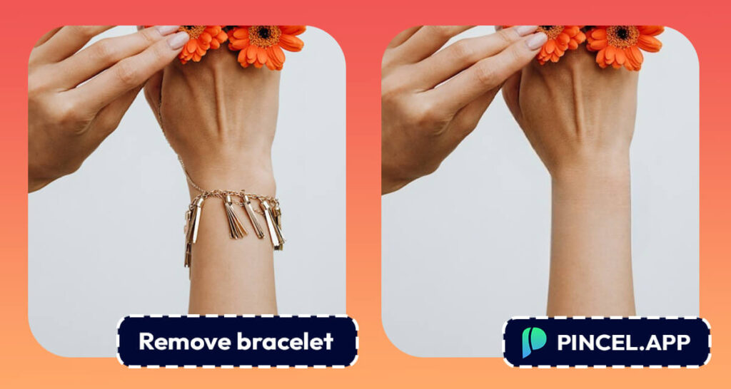 How to Remove Bracelet from Photo