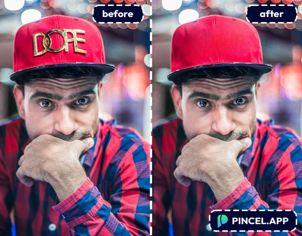 Remove design from cap hat Photoshop