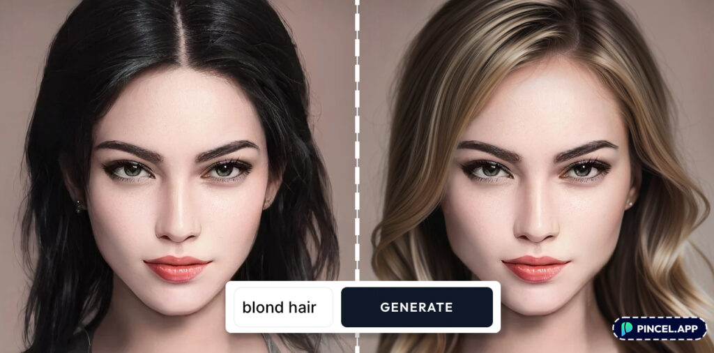 Retouch people with generative fill
