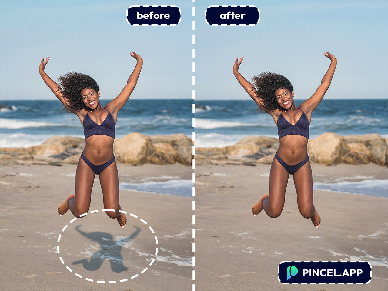 How To Remove Shadows From Photo Pincel   Hide Shadows From Photo 