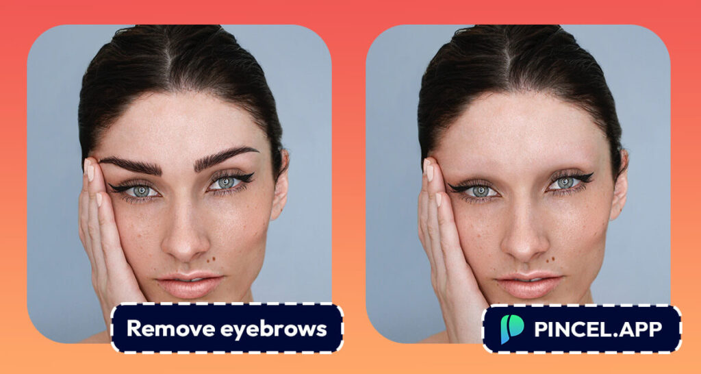 How to Easily Remove Eyebrows from Photo