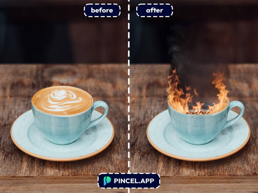 creative photo manipulation AI effects