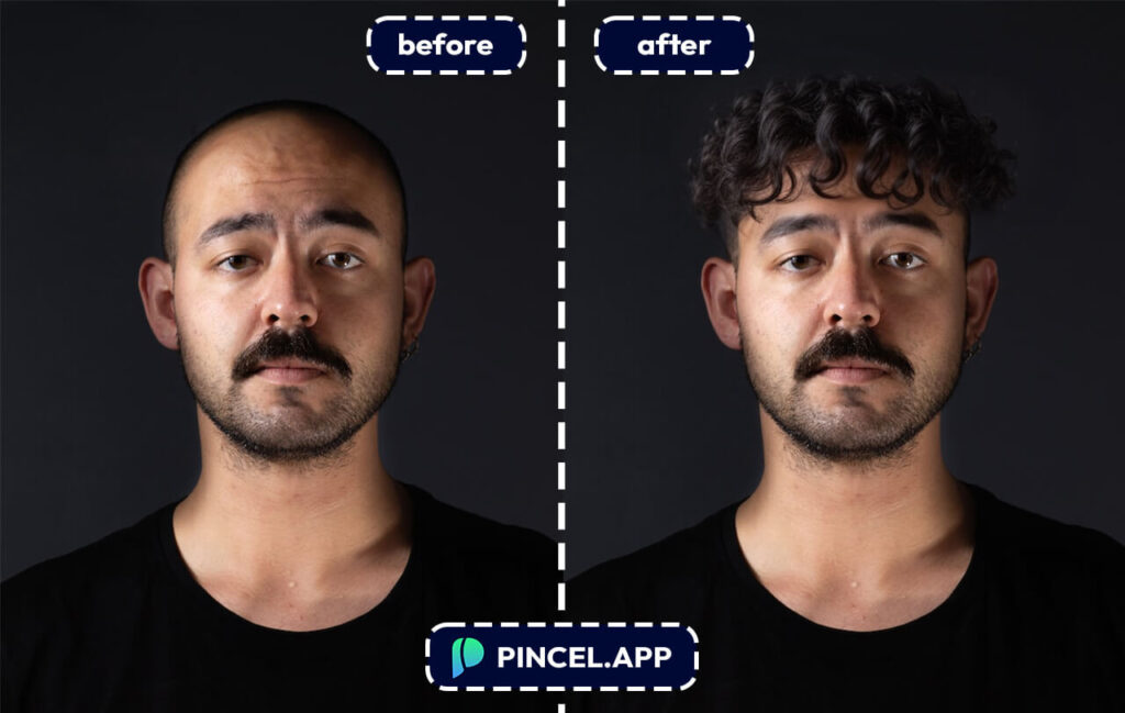 app to add hair to photo