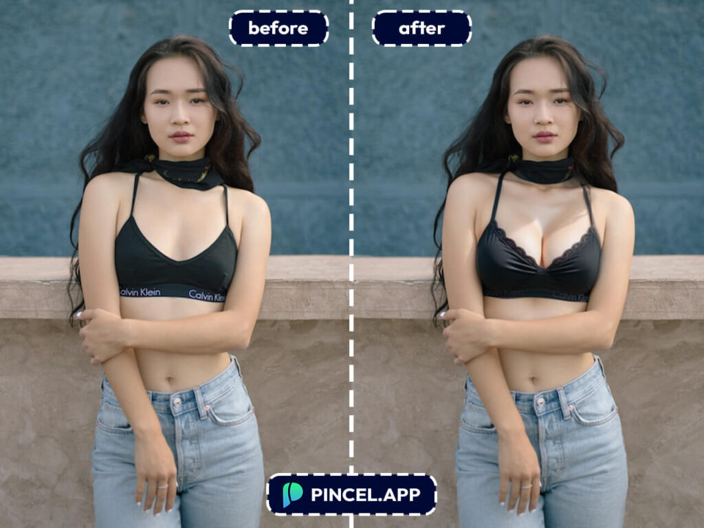 How to Make Breasts Larger on Photo