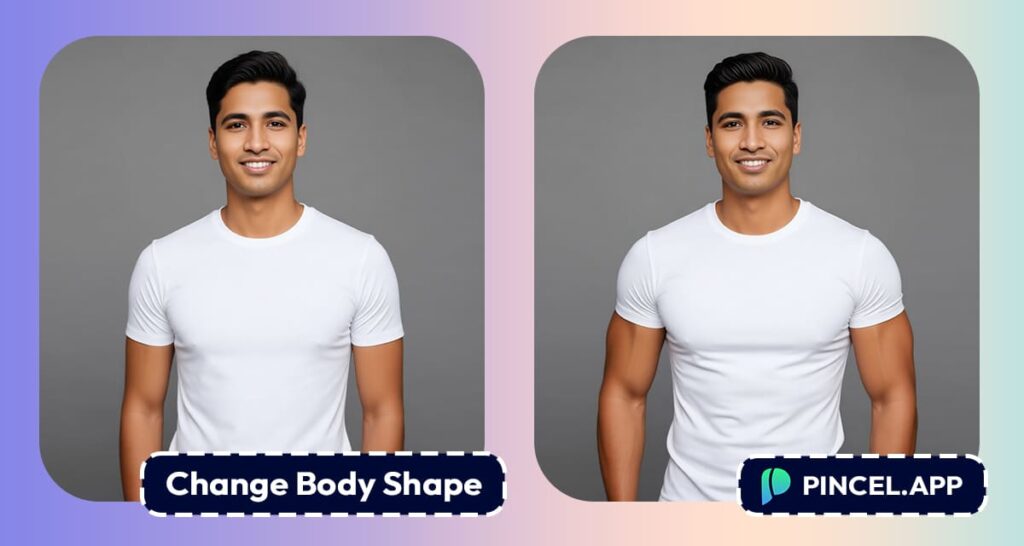 Change Body Shape on Photo Using AI