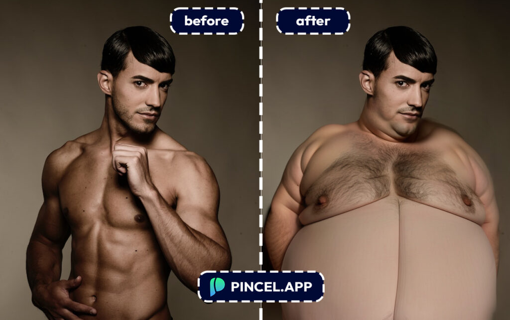 Change Body Shape on Photo Using AI - Pincel