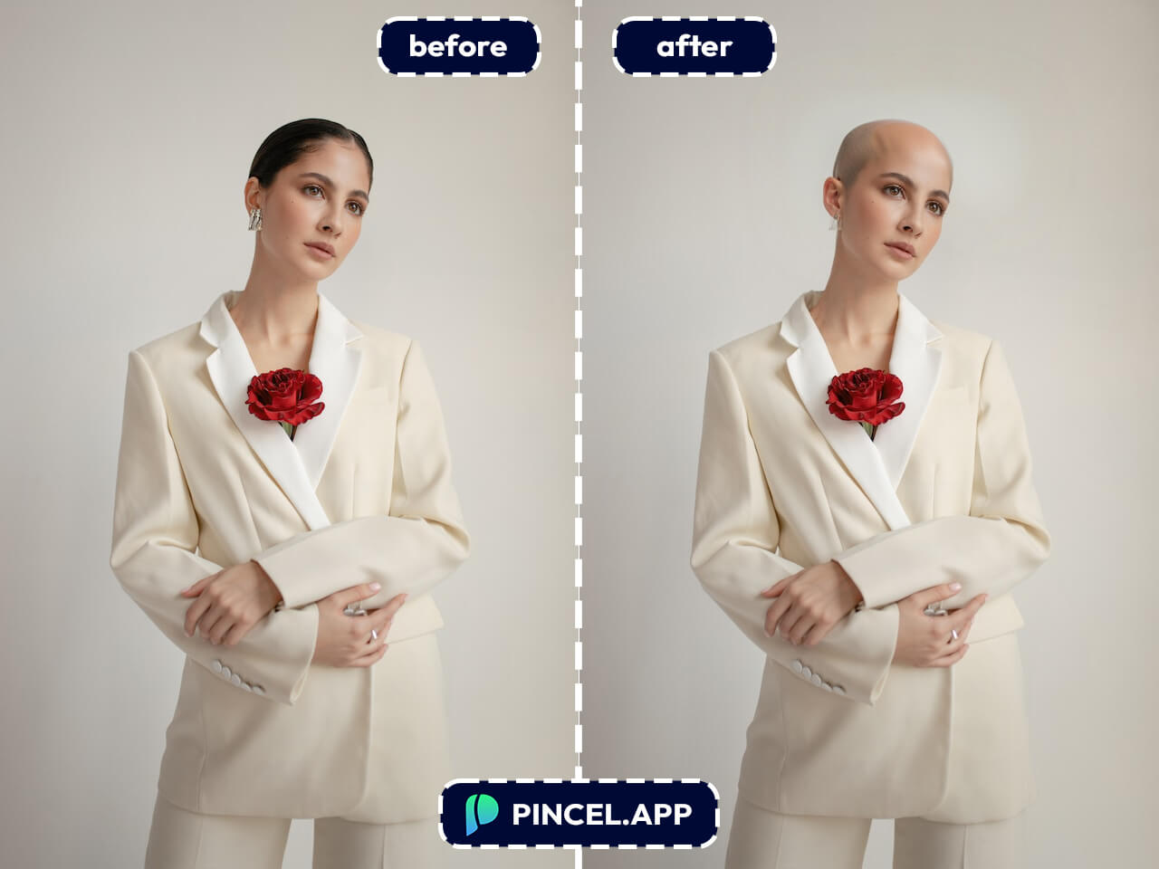 Best Bald Photo Maker Using AI - Pincel
