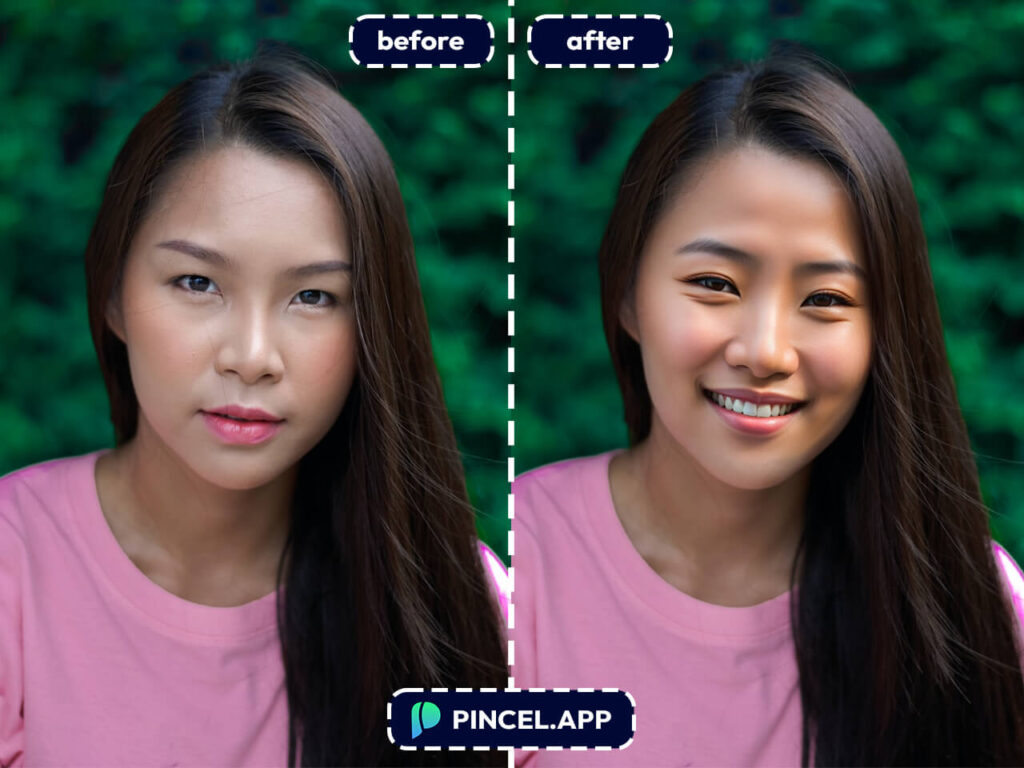 Create random AI human to photo