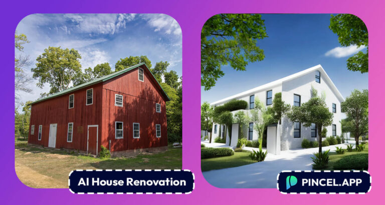 Easily Renovate A House Exterior On Photo Using AI   Ai Exterior Design Redesign A House App Pincel 768x410 