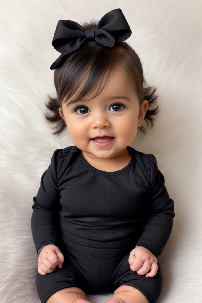 cute baby black dress