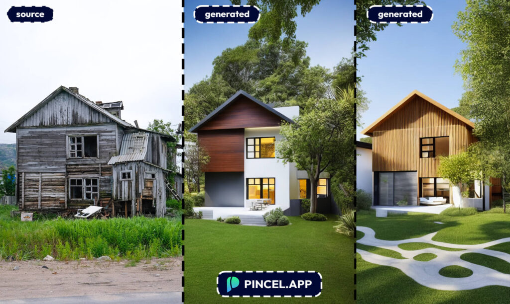 Easily Renovate a House Exterior on Photo Using AI