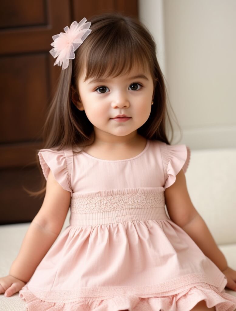 cute baby dress pink