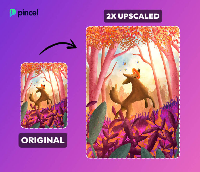 Increase Photo Size and Quality Using AI