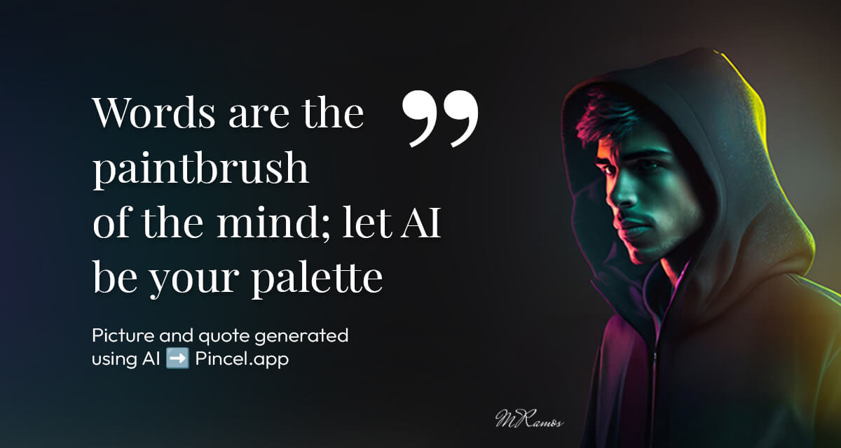 creative AI quote maker Pincel