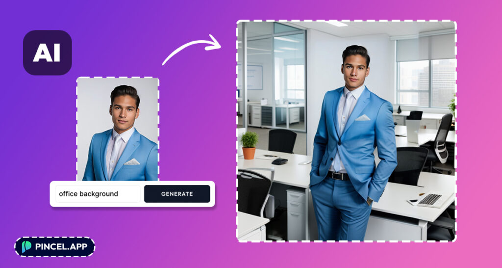 Extend Your Photo Online Using AI Pincel