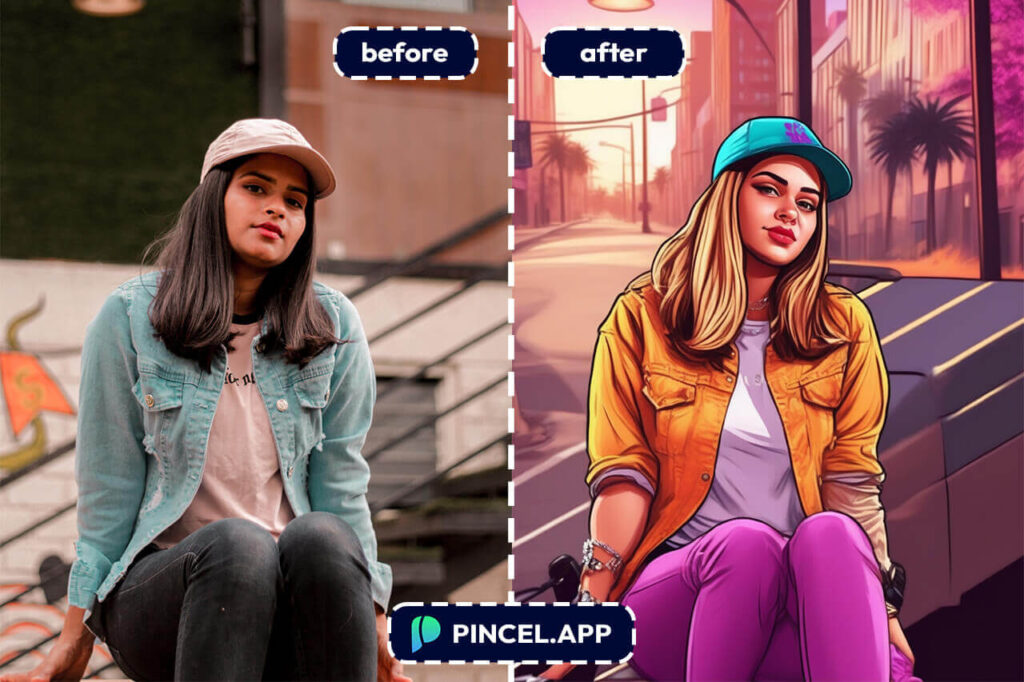 make photo into drawing effect