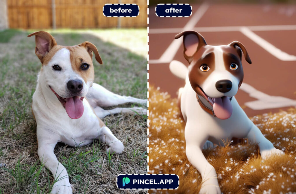 3D Pet art AI photo maker