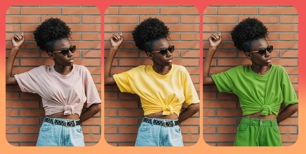 Change The Color Of Clothes On Photo With AI