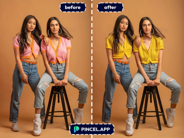 Change the Color of Clothes on Photo With AI