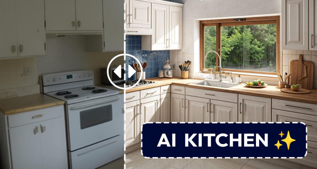 45 Kitchen Remodel Ideas Your Can Try with AI