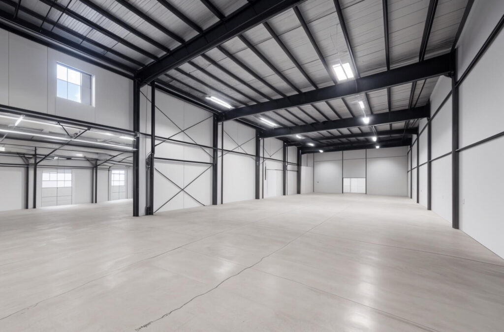 empty warehouse photo