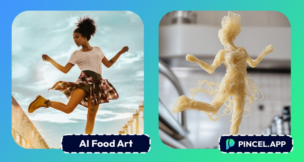 Make Your Own Food Art Using AI
