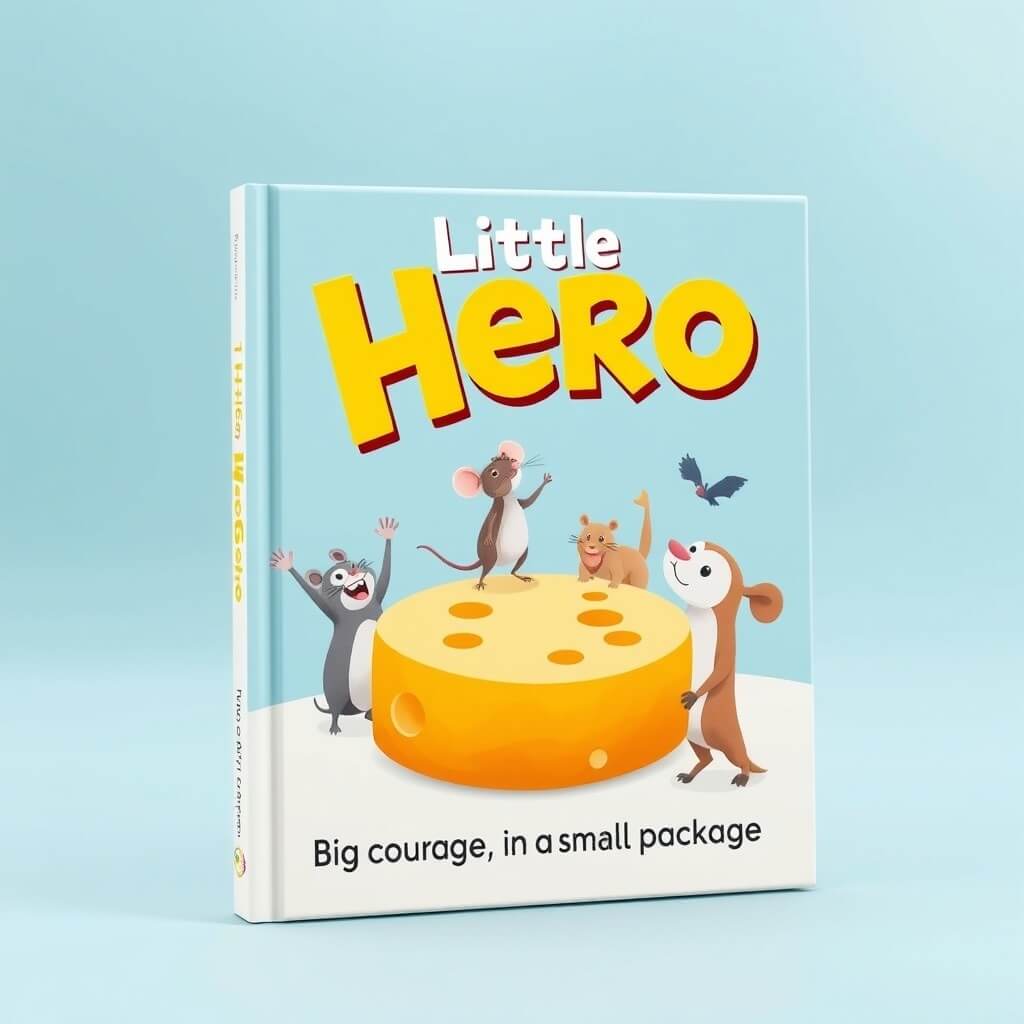 hero kids book AI cover