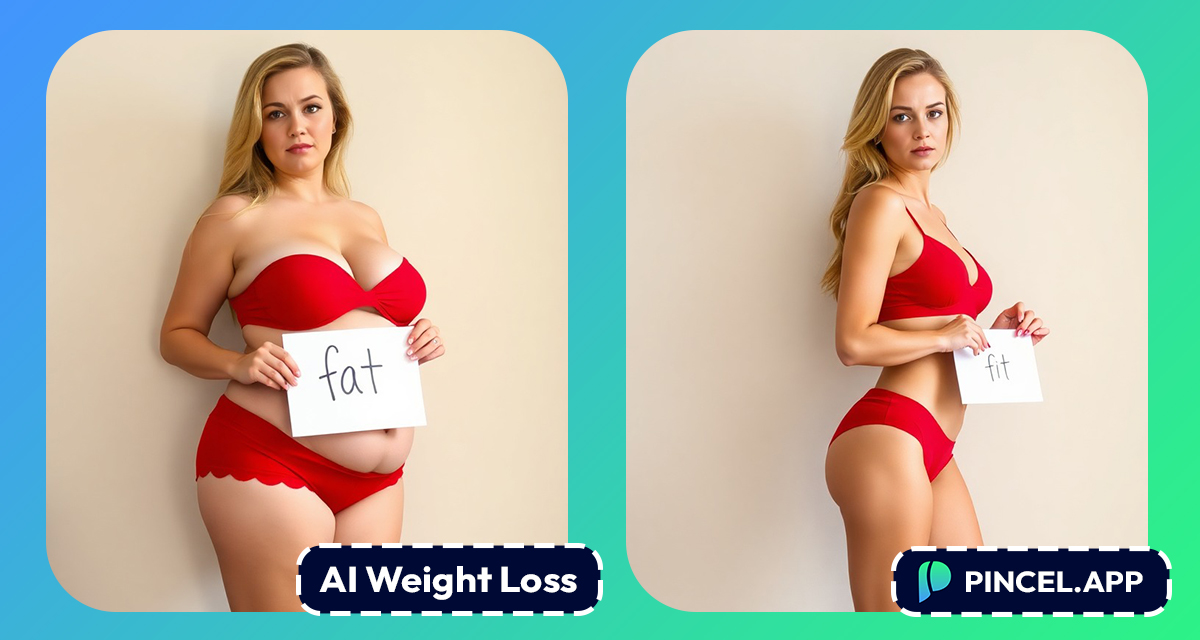 Make Weight Loss Photos Using AI