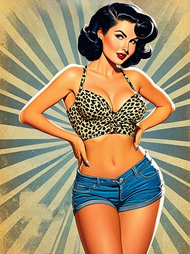 pin up woman