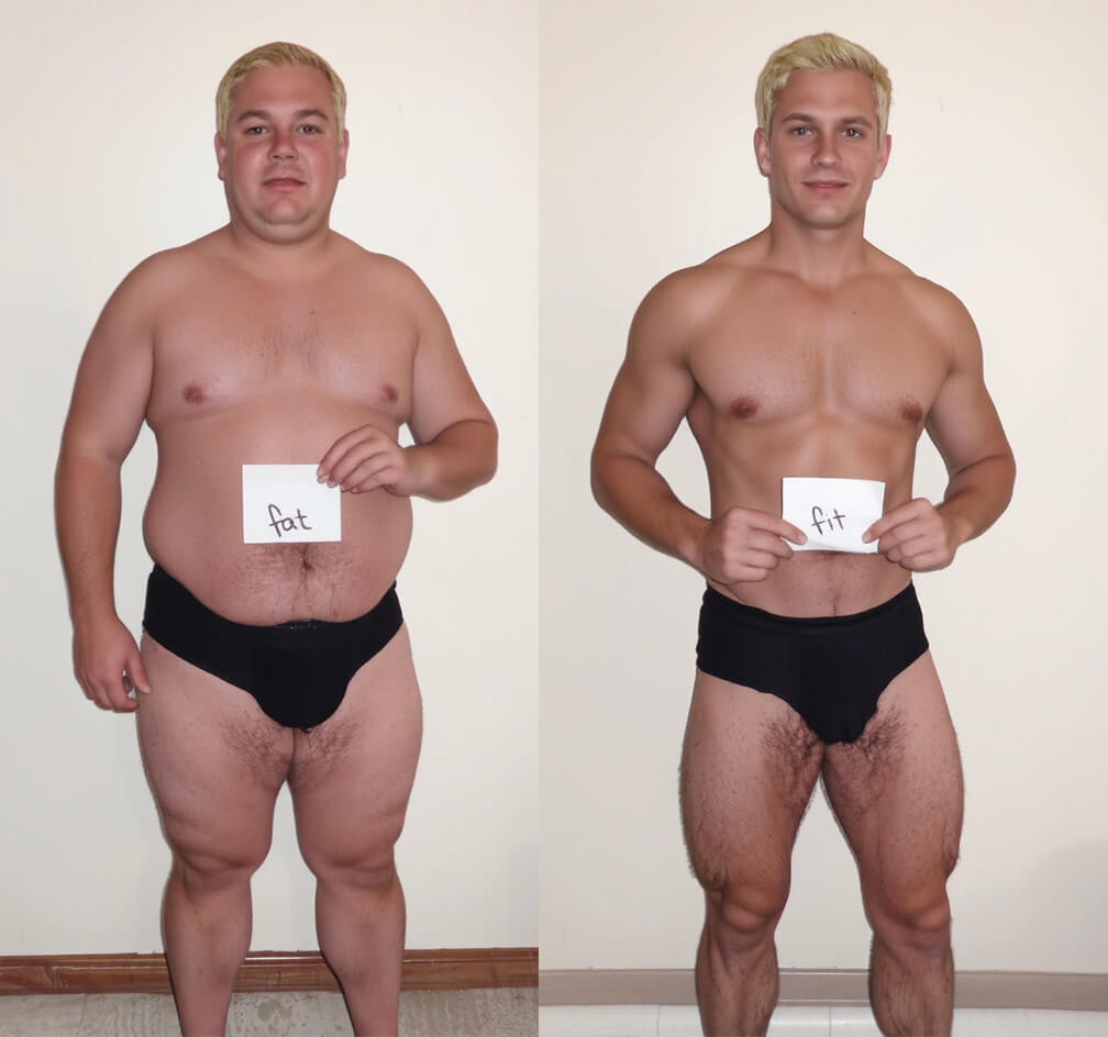 realistic weight loss photo maker using AI