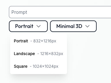 3d creation tool menu