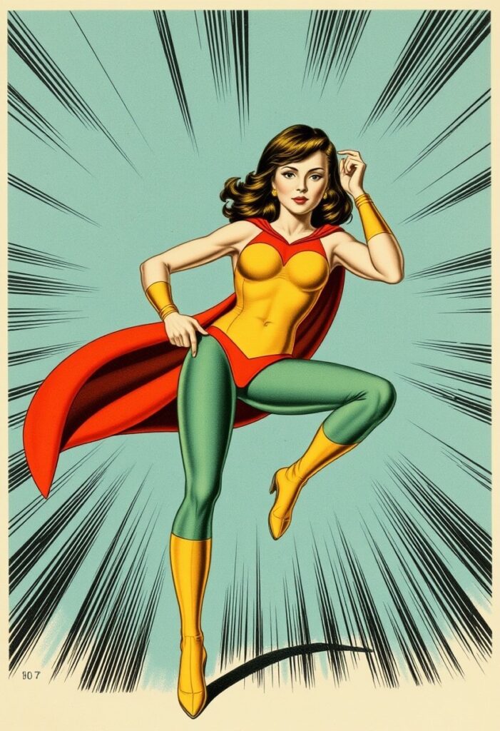 superwoman poster pin up generator