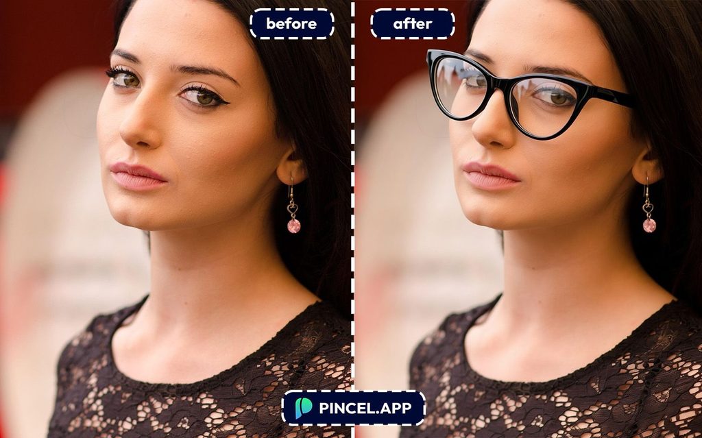 04_before-after-adding-glasses-with-pincel-AI-female-model
