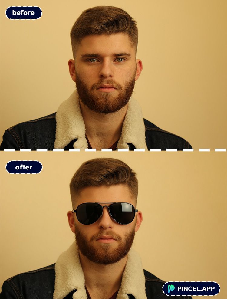 06_before-after-adding-glasses-with-pincel-AI-male-model
