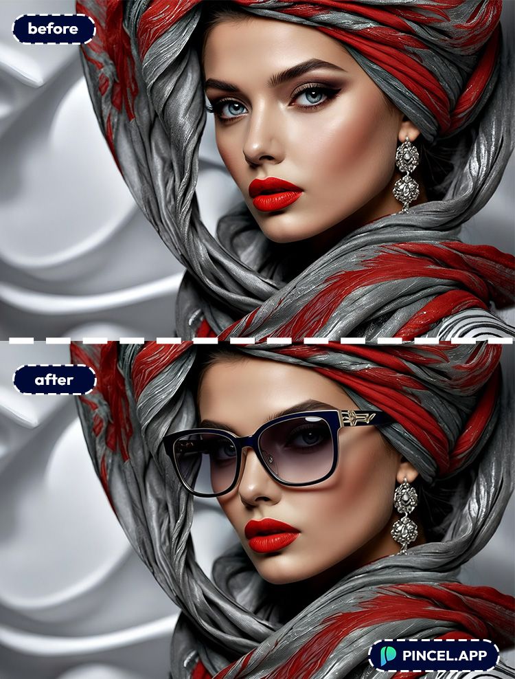 07_before-after-adding-glasses-with-pincel-AI-girl-with-scarf
