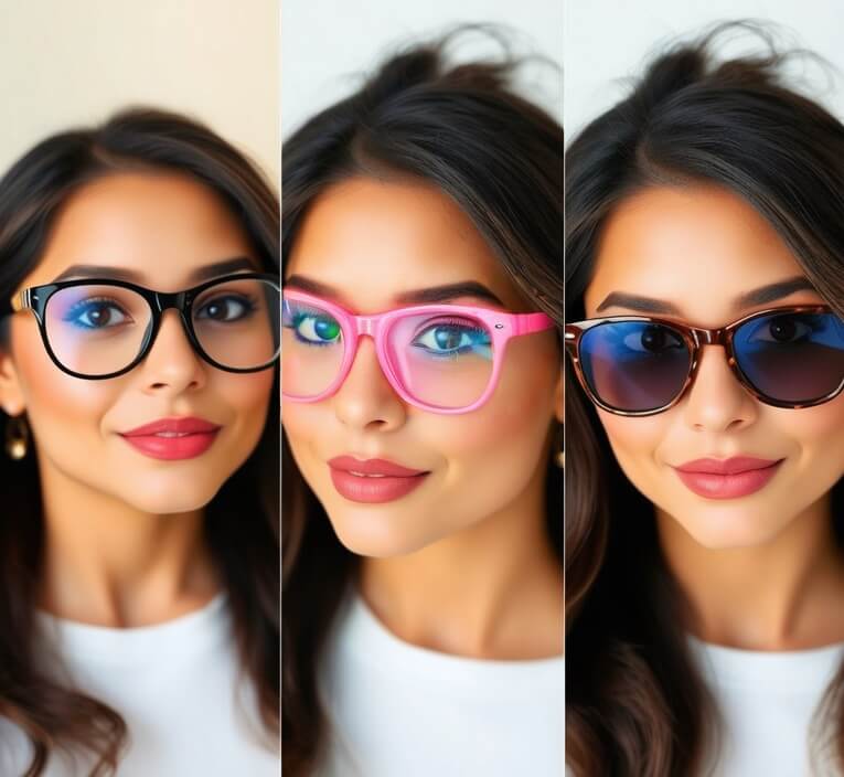 Add Glasses to a Photo Online Using AI Pincel