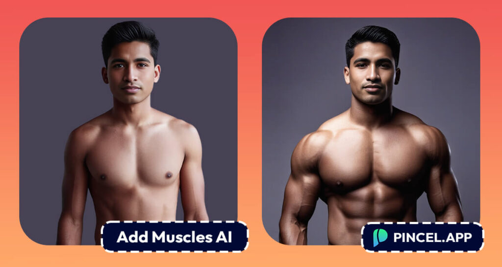 Add Muscles to a Photo Using AI