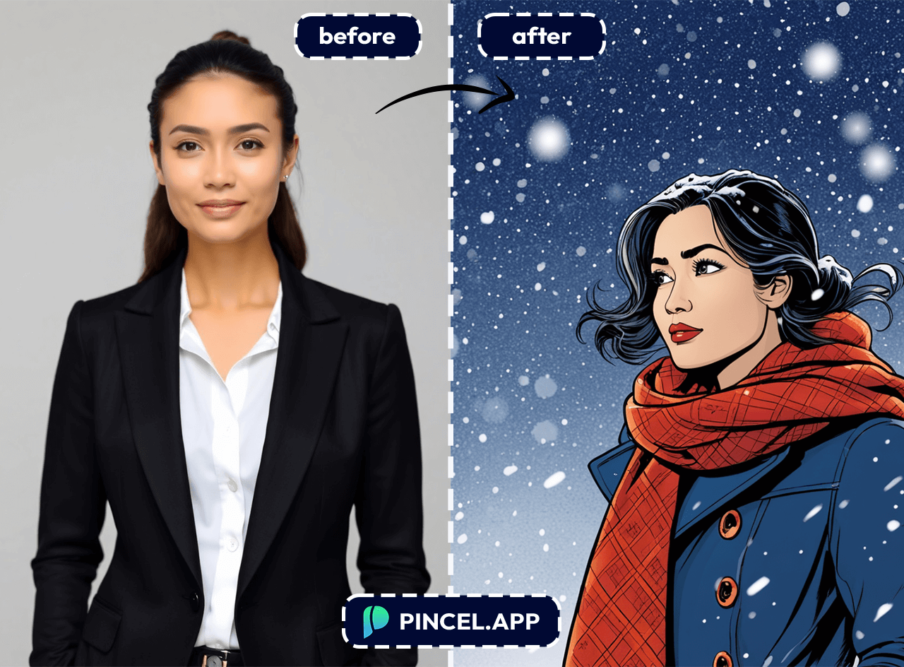 Convert Your Photos into Comic Book Style - Pincel