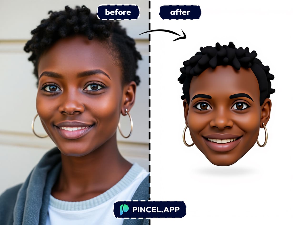 Make a 3D Memoji Avatar From Any Photo - Pincel