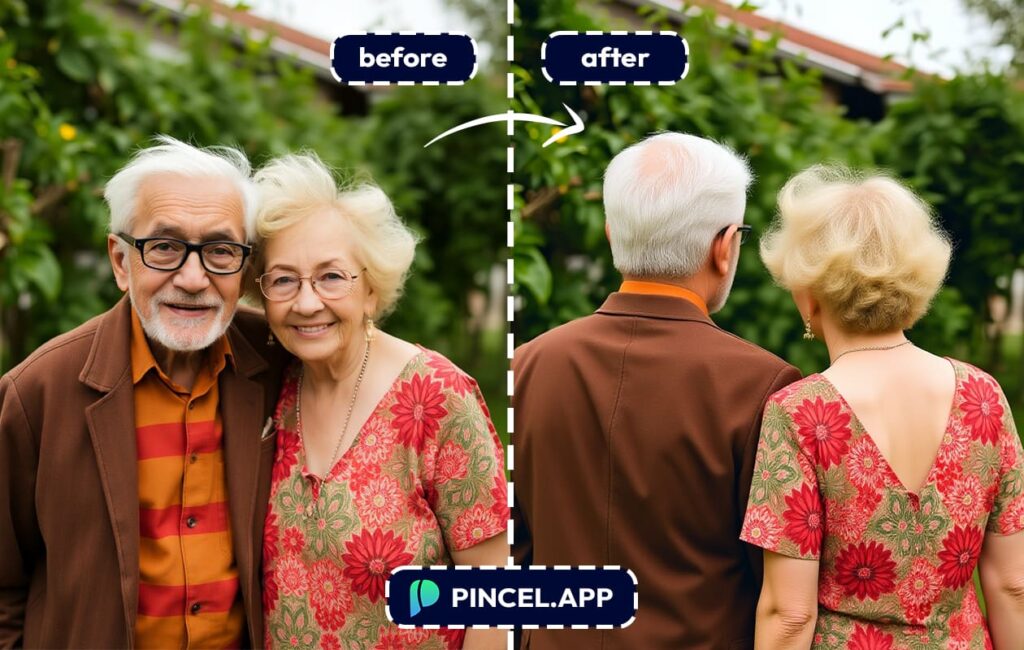 camera view change front to back