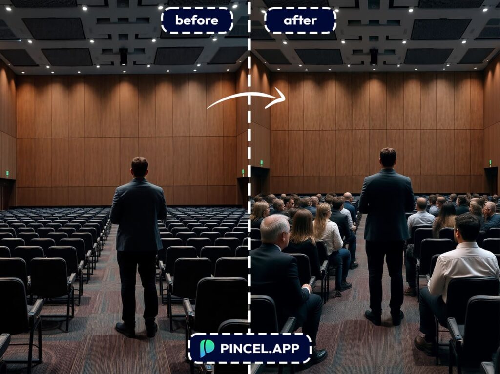 insert people into a photo