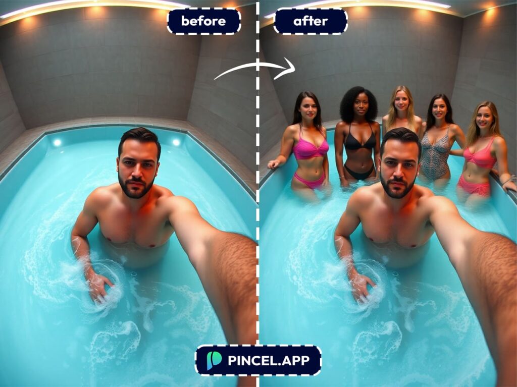 add funny person to photo prank