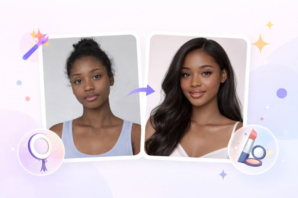 ai-photo-glow-up-before-after-makeup-transformation