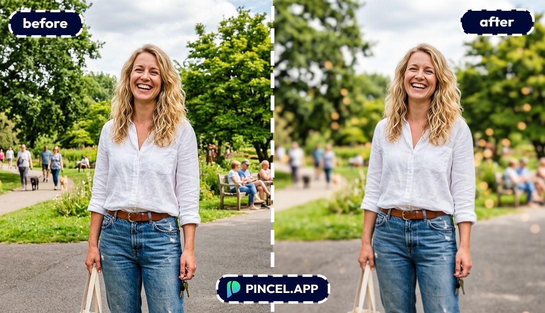 Blur a Photo Background Using AI - Pincel