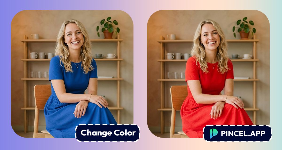 AI Color Switch: Change Colors in a Photo Using AI