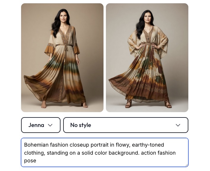 fast AI image maker with real face