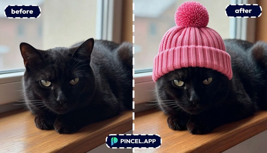 01_before-after-adding-headwear-to-pet-with-pincel-AI-black-cat
