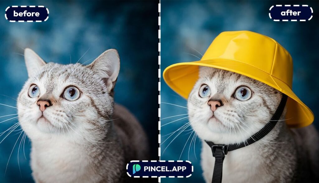 02_before-after-adding-headwear-to-pet-with-pincel-AI-white-cat
