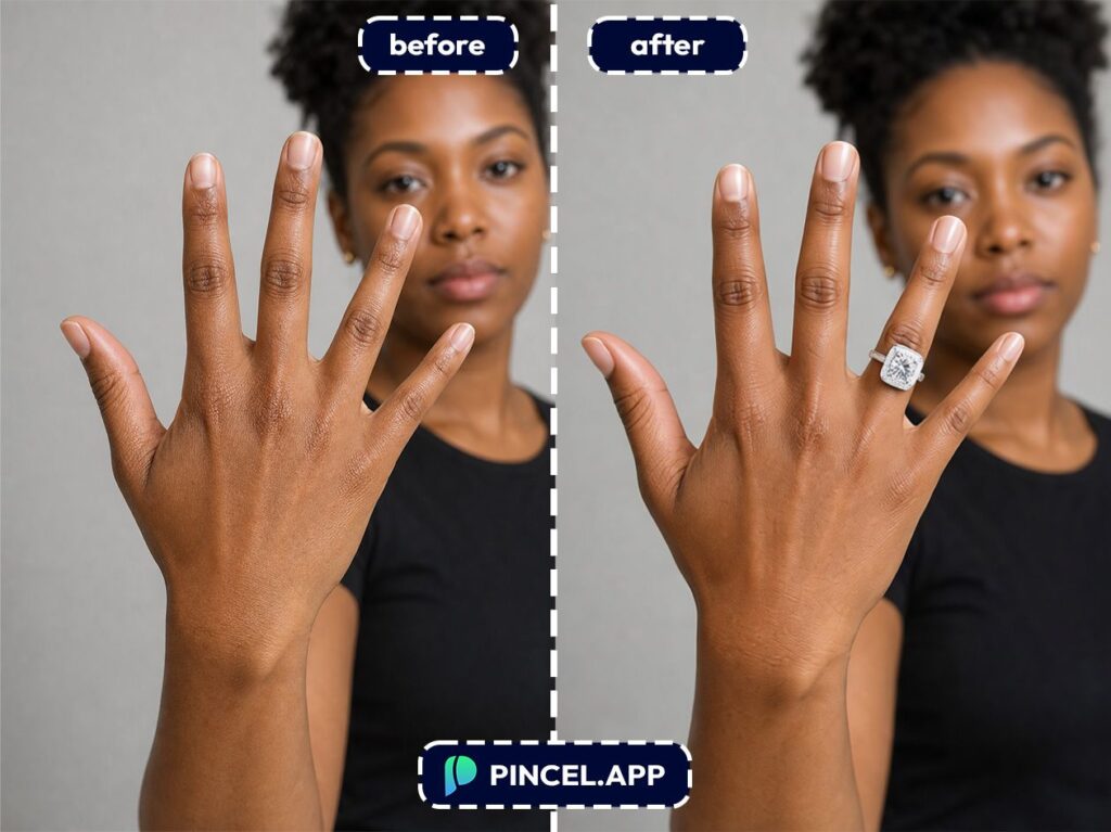 02_before-after-adding-ring-with-pincel-AI-black-woman
